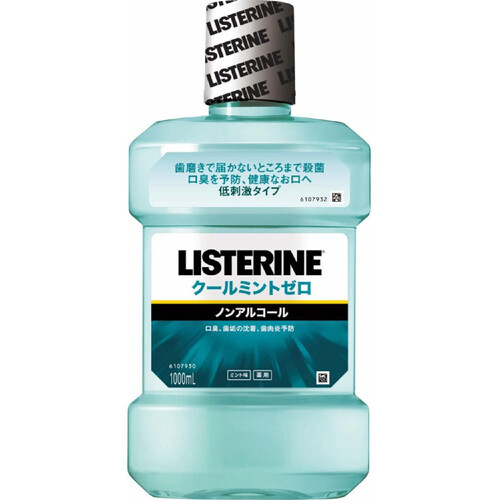 J&J リステリン クールミントゼロ 1000ml