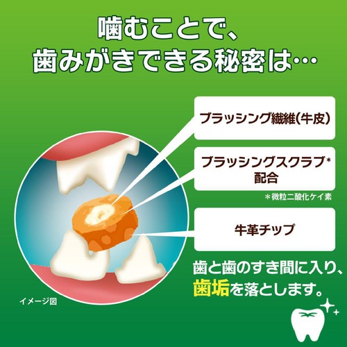 【ペット用】 ライオンペット PETKISS ネコちゃんの歯みがきおやつ ササミ プチロール 16g