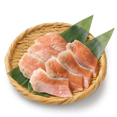 【冷凍】 塩銀鮭(養殖)腹身 弁当カット切り身 7切(280g)