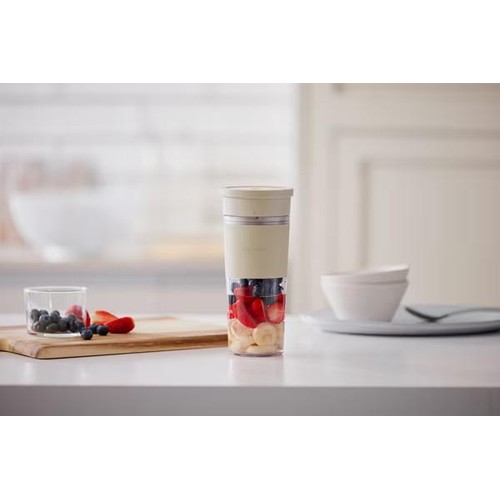 アイリスオーヤマ コードレスブレンダー 300ml モカ IBBC301C