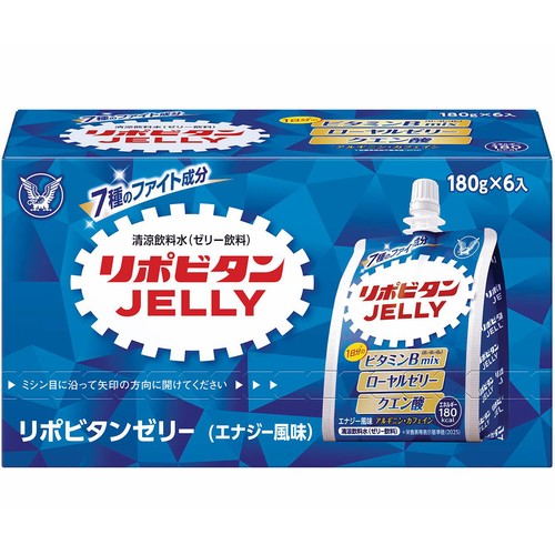 リポビタン 大正製薬 リポビタンゼリーC 180g x 6個 Green Beans | グリーン