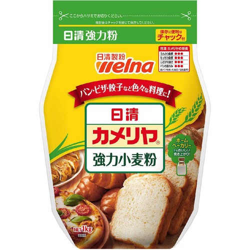 日清製粉ウェルナ カメリヤチャック付 1kg