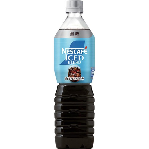 ネスレ ネスカフェ アイスブレンド ボトルコーヒー 無糖 1ケース 900ml x 12本