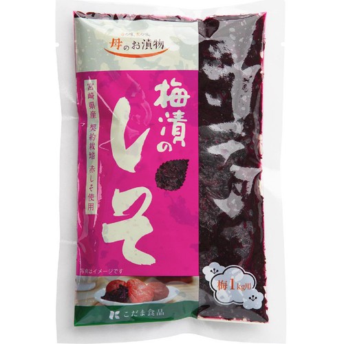 こだま食品 梅漬けのしそ 250g