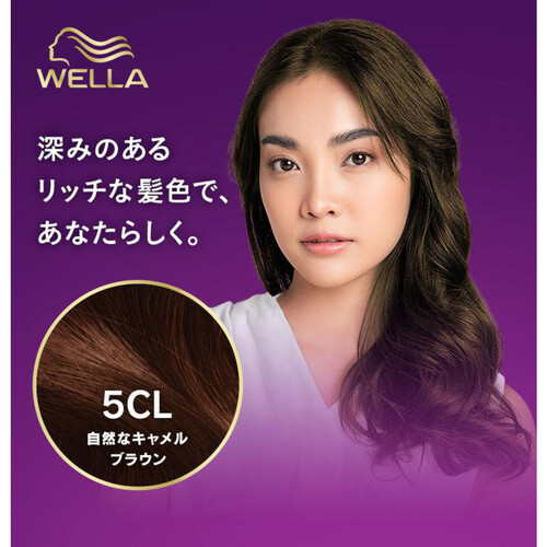 【お取り寄せ商品】 ウエラトーン 2+1 クリームヘアカラー 自然なキャメルブラウン 5CL