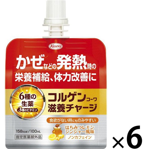 興和 【指定医薬部外品】コルゲンコーワ滋養チャージ 100mL6袋入