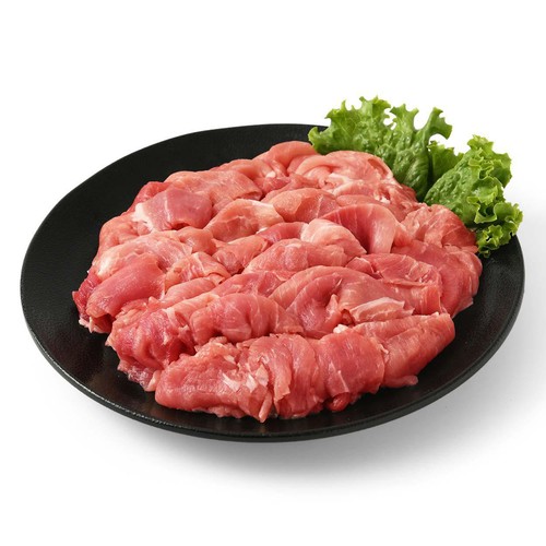 【冷凍】 国産豚肉もも切りおとし 1000g (250g x 4パック)