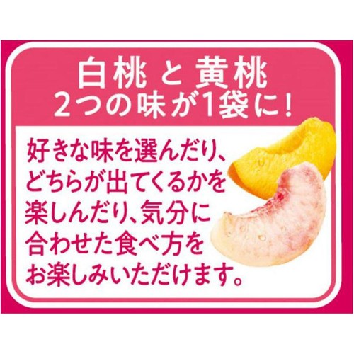 グリコ アイスの実 白桃黄桃 12コ入