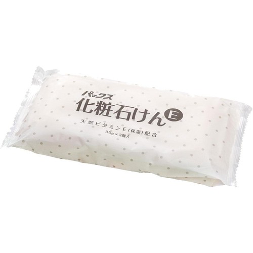 太陽油脂 パックス 化粧石けんE 95g 3個