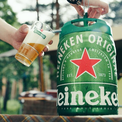 【オランダ産/5%】 ハイネケン ケグ 5L