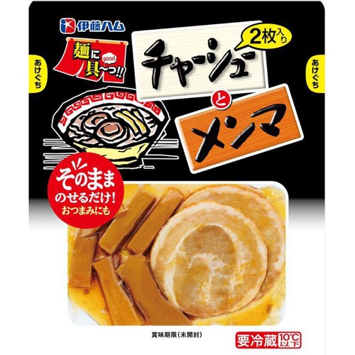 伊藤ハム 麺に具 チャーシューとメンマ 71g Green Beans | グリーン