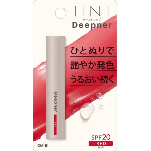 近江兄弟社 メンターム ディープナーリップカラー レッド 2.3g