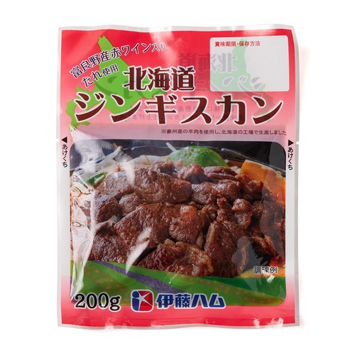【冷凍】伊藤ハム 北海道ジンギスカン 200g