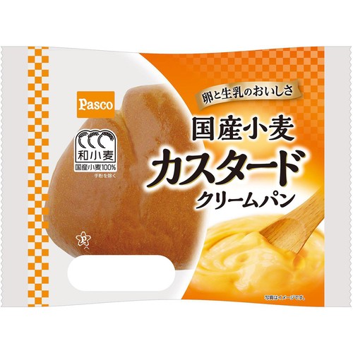 パスコ カスタードクリームパン 1個