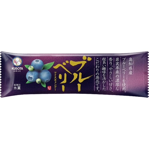 久保田食品 ブルーベリーアイスキャンデー 80ml