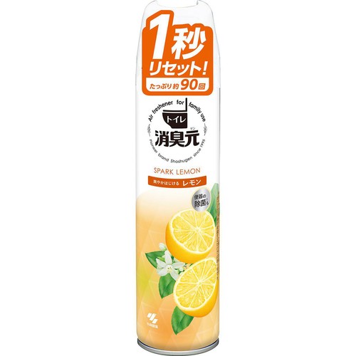 小林製薬 消臭元 スプレー 爽やかはじけるレモン 280mL