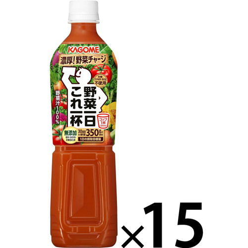 カゴメ 野菜一日これ一杯 1ケース 720ml x 15本