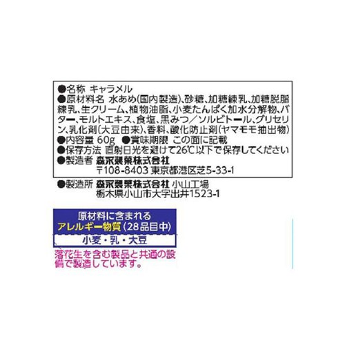 森永製菓 とろ生キャラメル 60g