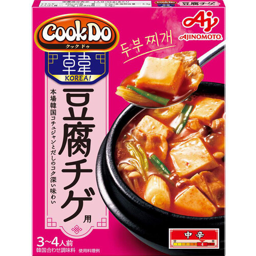 味の素 CookDo KOREA!豆腐チゲ用 3~4人前(180g)