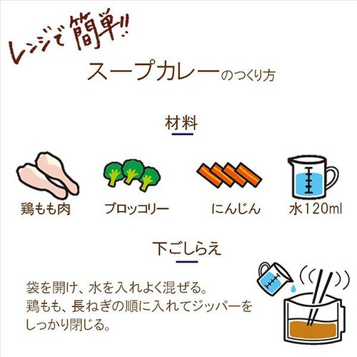 ヤマキ レンジで作る 和だし スープカレーの元 1人前 濃縮タイプ(50g)