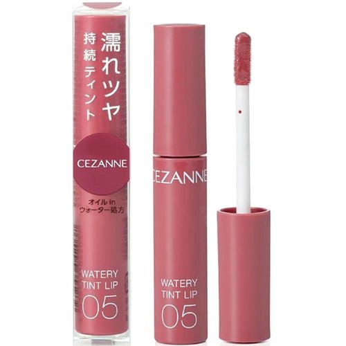 セザンヌ ウォータリーティントリップ 05 プラムレッド