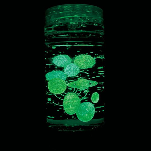 クツワ ネオンリウム 宇宙 工作キット 6才以上 PT210A Green Beans