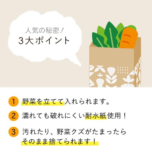 ネクスタ 紙製ストッカー S イチゴ柄 10枚入