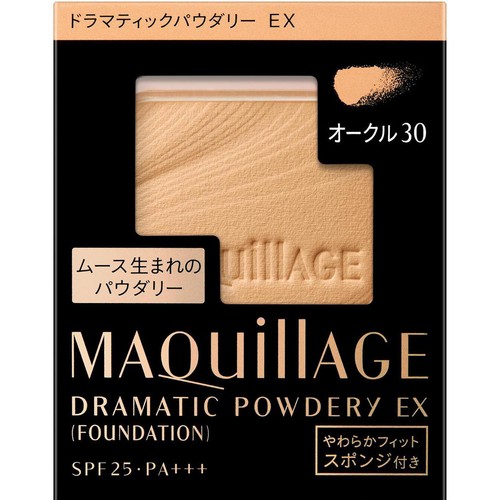 マキアージュ ドラマティックパウダリー EX オークル30 レフィル・スポンジ付き 9.3g