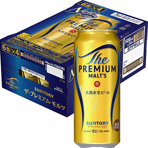 5.5%】 サントリー ザ・プレミアム・モルツ 1ケース 500ml x 24 5.5%】 サントリー ザ・プレミアム・モルツ 1ケース 500ml x 24