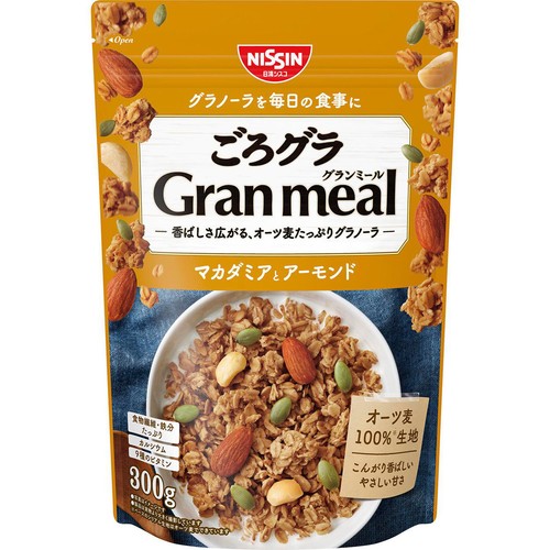 日清シスコ ごろグラGranmeal マカダミアとアーモンド 300g