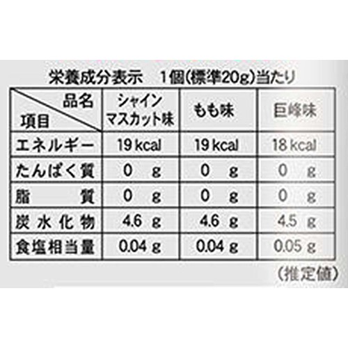 ママ 山梨県産果汁 凍らせて食べるシャーベット 15個入
