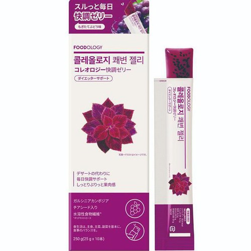 韓国高麗人参社 FOODLOGY コレオロジー 快調ゼリー 10本 Green Beans