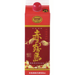人気メーカー・ブランド 霧島酒造 Beans Green 1800ml パック 茜霧島 芋焼酎 25度 焼酎