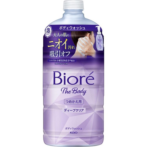 花王 ビオレ ザ ボディ 泡タイプ ディープクリア つめかえ用 740ml