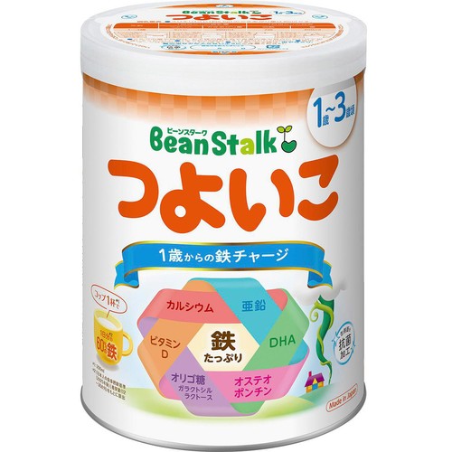 雪印ビーンスターク つよいこ2缶パック 1歳〜3歳頃まで 800g x 2缶パック