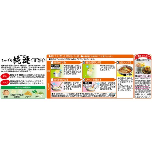 菊水 さっぽろ純連正油 2人前
