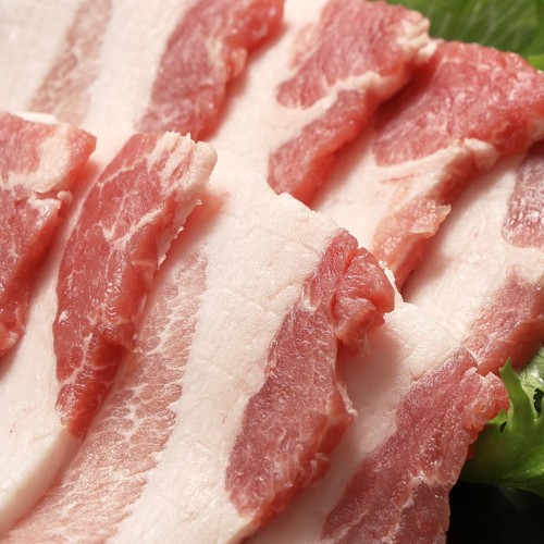 国産豚肉ばら焼肉用 90g-170g 【冷蔵】トップバリュ
