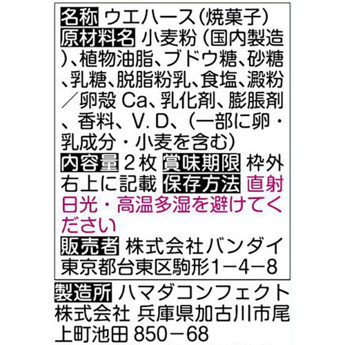 バンダイ JAPAN NATIONAL VOLLEYBALL TEAM ツインウエハース 2025 2枚入