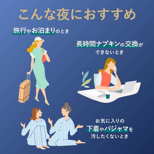 花王 ロリエ 朝までブロック 安心ショーツタイプ  特別心配な夜用 ゆったりL 5個