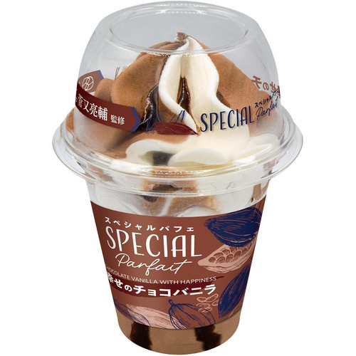 赤城乳業 スペシャルパフェ幸せのチョコバニラ 300ml Green Beans