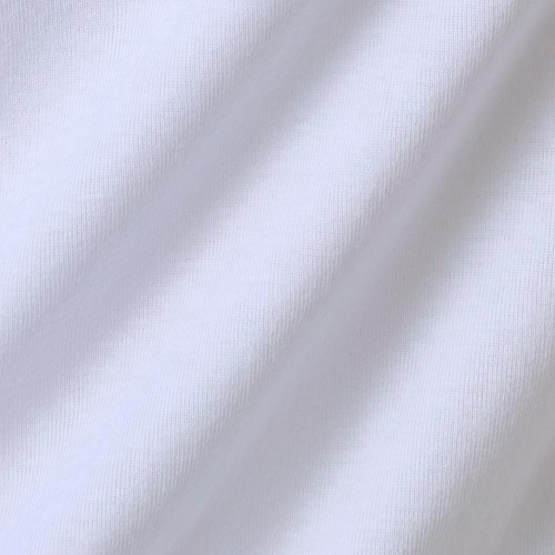 オーガニックコットン100%(身生地) 半袖Vネックシャツ 紳士 シロ XL トップバリュ