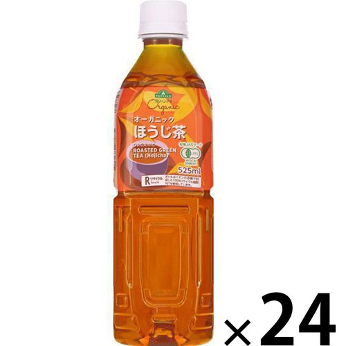 オーガニック ほうじ茶＜ケース＞ 525ml x 24本 トップバリュグリーンアイ