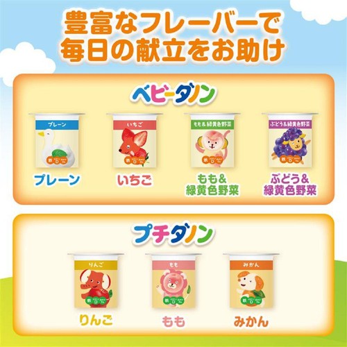 ダノン ベビーダノン ヨーグルト プレーン乳糖の甘みだけ 6ヶ月頃から 45g x 6個