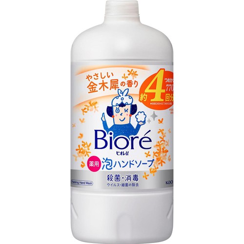 花王 ビオレu 薬用泡ハンドソープ やさしい金木犀の香り つめかえ用 770ml
