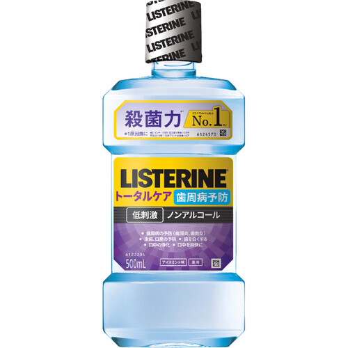 リステリン トータルケア 歯周病予防 ノンアルコール 500ml