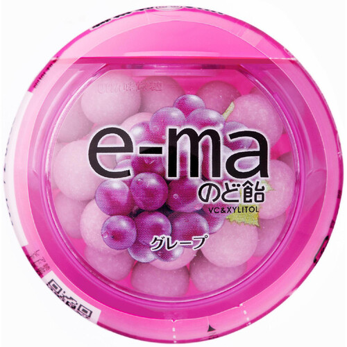 UHA味覚糖 イーマのど飴容器 グレープ 33g Green Beans | グリーン