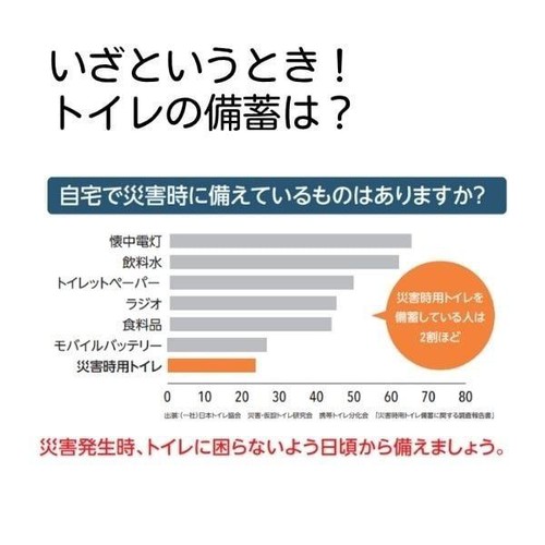 ダブル抗菌・消臭 緊急簡易トイレ 120回分 ホームコーディ