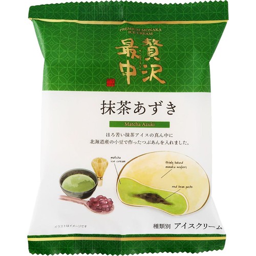 第一食品 贅沢最中 抹茶あずき 120ml Green Beans | グリーンビーンズ