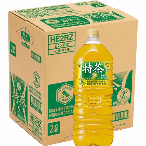 サントリー 伊右衛門 特茶 1ケース 2000ml x 6本