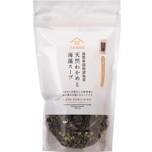 サンクゼール 久世福商店 天然わかめと海藻スープ 60g